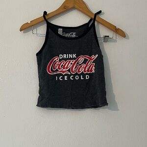 Coca cola crop top